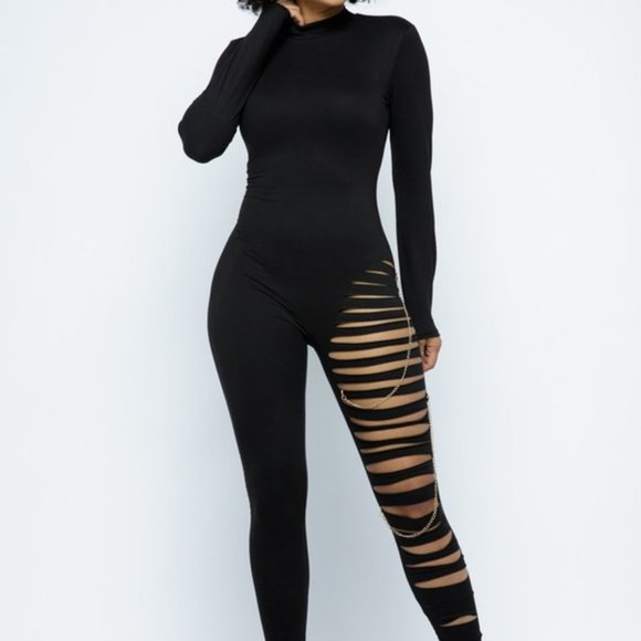 "Slasher" Jumpsuit - Picture 1 of 3